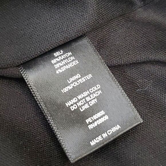 🆕️NWT Gianni Bini Fan Favs Tamara Off-the-Shoulder Sheath Bodycon Black Midi XS - Picture 14 of 16